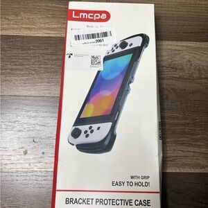 Lmcpa Protective Case with Grip for Nintendo Switch Console Anti-Fall Shock